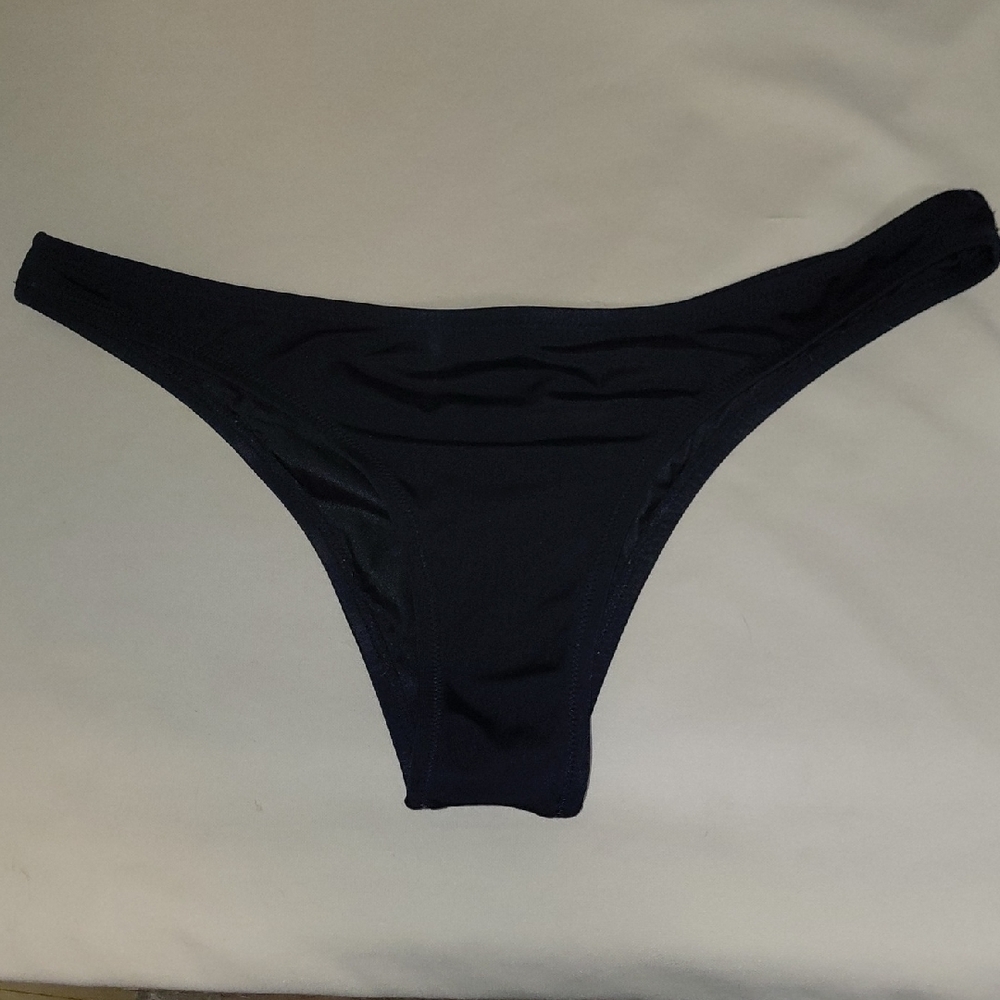 Victoria's Secret Black 'The Itsy' Bikini Bottom Large